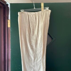 Notations Cream Ankle Pants